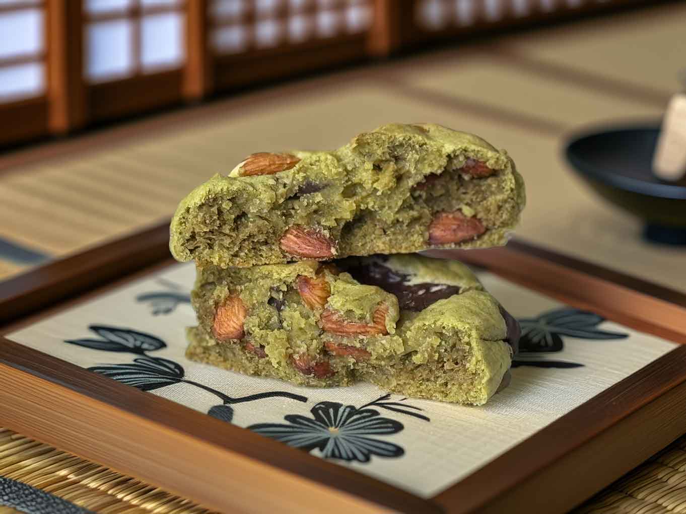 Matcha Chocolate Almont