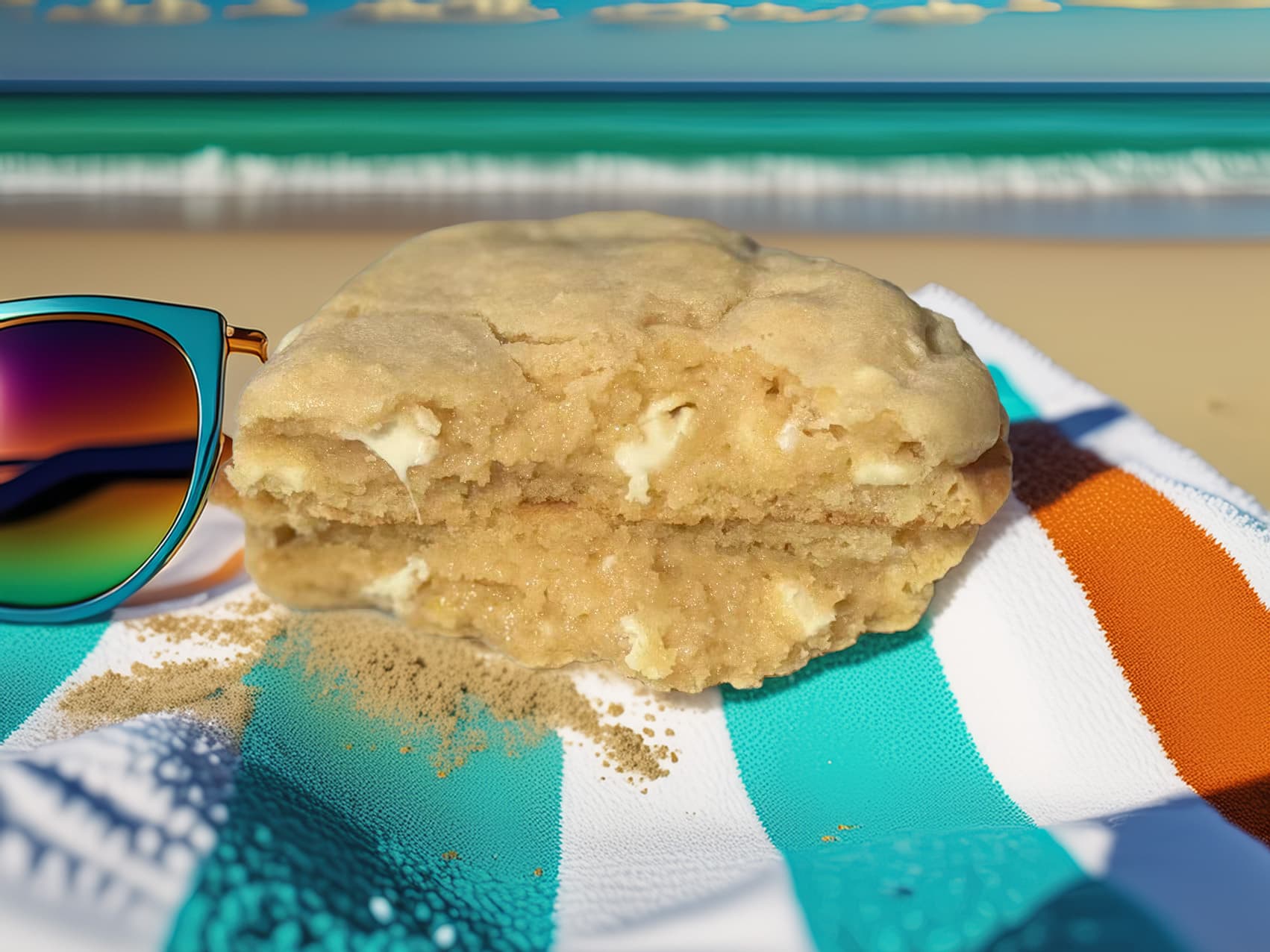 Lemon White Chocolate Cookie
